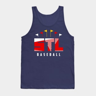 STL Baseball Ballpark Tank Top